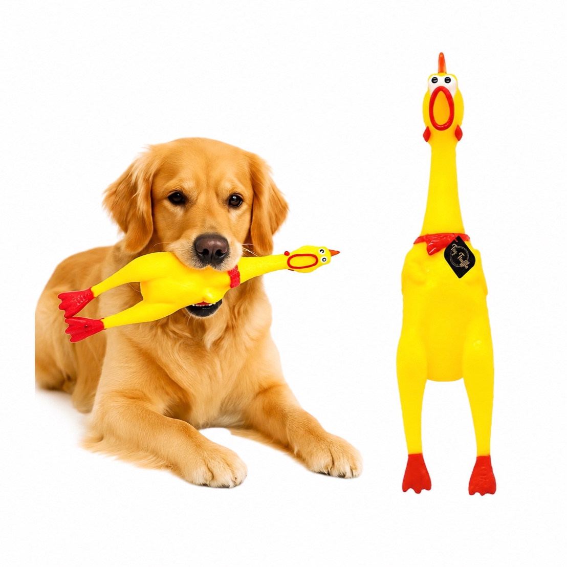Chicken Squeaky Sound Toy for Dogs