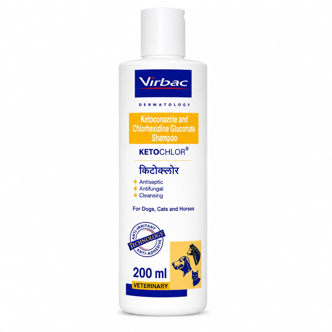 Ketochlor Medicated Shampoo 200 ml for Dogs & Cats
