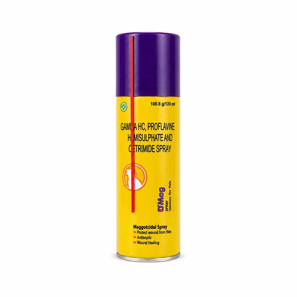 D mag ( protect wound from flies, antiseptic, wound healer) spray