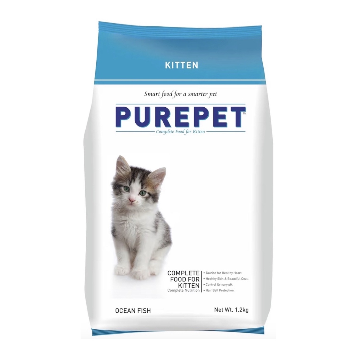 Purepet Kitten Cat Food – Ocean Fish | 1.2kg