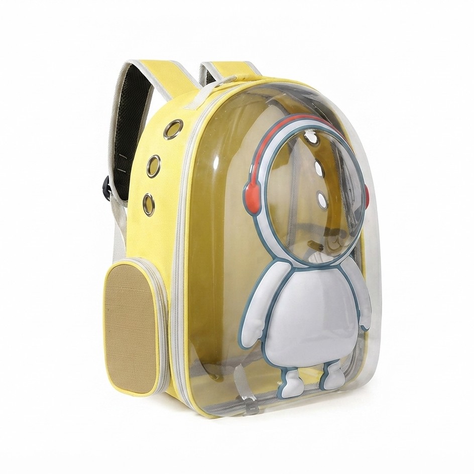 Astronaut Bag Embossed & Transparent